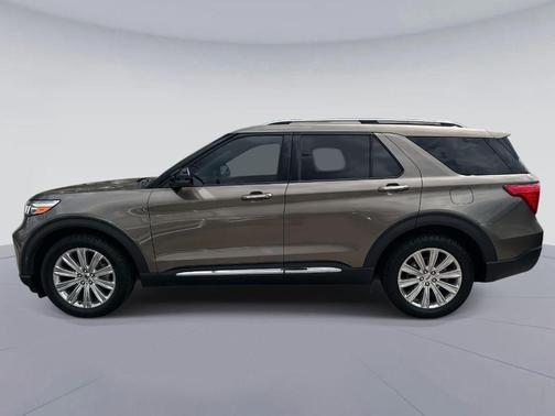 Stone Gray Metallic 2021 Ford Explorer Limited