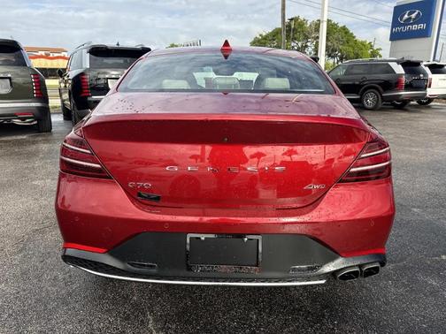 Havana Red 2022 Genesis G70 2.0T