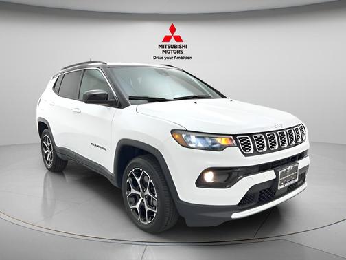 Bright White Clearcoat 2025 Jeep Compass Limited