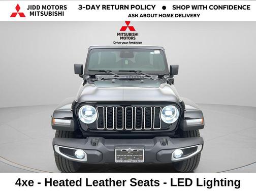 Black Clearcoat 2025 Jeep Wrangler 4xe Sahara