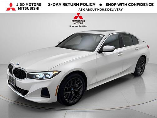White Metallic 2025 BMW 330 xDrive