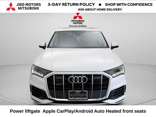 White 2024 Audi Q7 45 Premium Plus