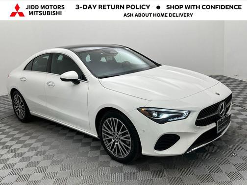 Polar White 2025 Mercedes-Benz CLA 250 4MATIC