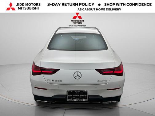 Polar White 2025 Mercedes-Benz CLA 250 4MATIC