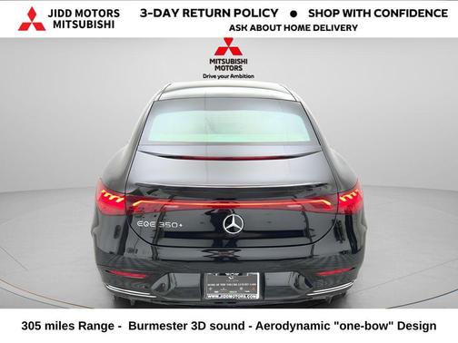 Black 2023 Mercedes-Benz EQE 350+ Base