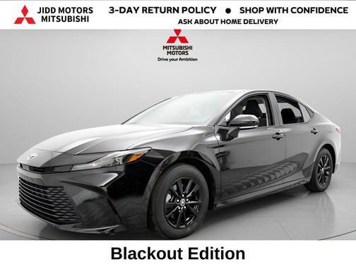 Midnight Black Metallic 2025 Toyota Camry LE