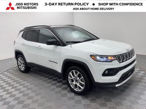 Bright White Clearcoat 2025 Jeep Compass Limited