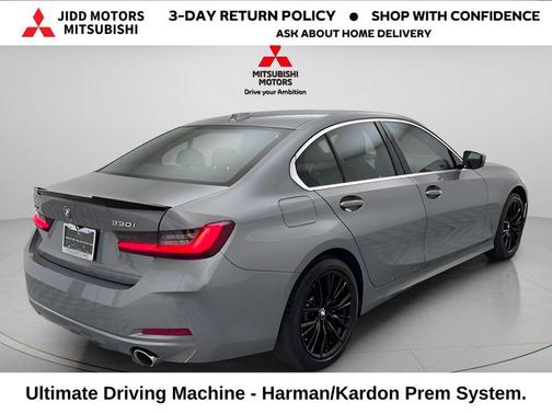 Gray 2024 BMW 330 i xDrive