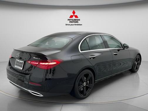 Black 2025 Mercedes-Benz C-Class C 300 4MATIC