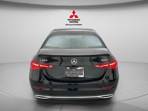 Black 2025 Mercedes-Benz C-Class C 300 4MATIC