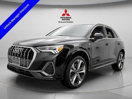 Mythos Black Metallic 2021 Audi Q3 45 S line Premium Plus