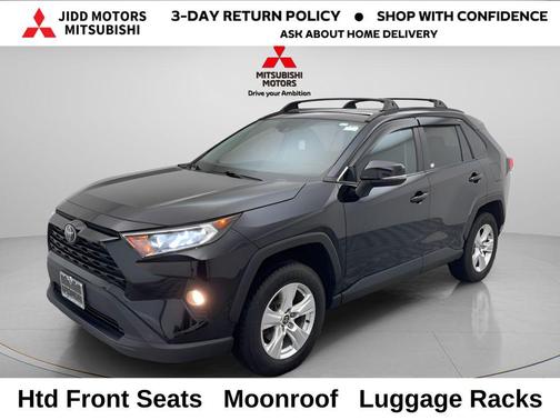Midnight Black Metallic 2021 Toyota RAV4 XLE