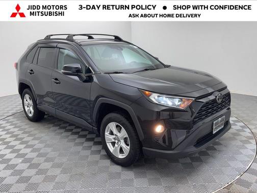 Midnight Black Metallic 2021 Toyota RAV4 XLE
