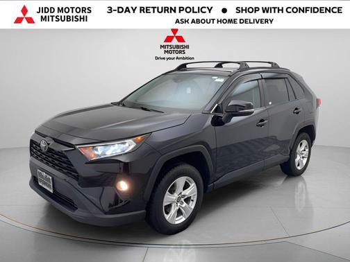 Midnight Black Metallic 2021 Toyota RAV4 XLE