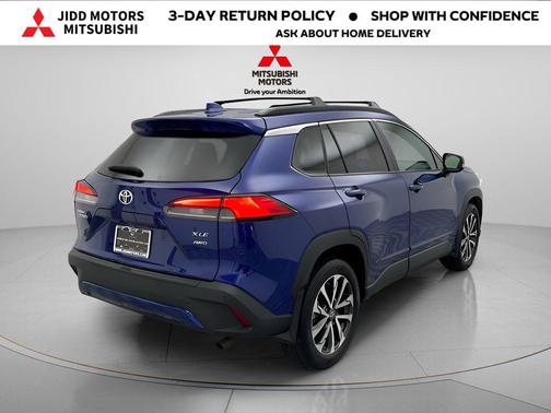 Blue Crush Metallic 2024 Toyota Corolla Cross XLE
