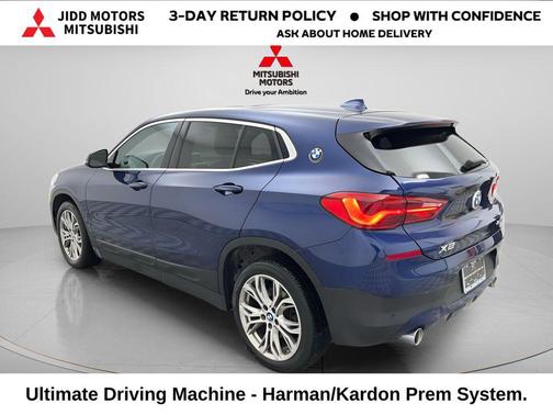 Mediterranean Blue Metallic 2020 BMW X2 xDrive28i