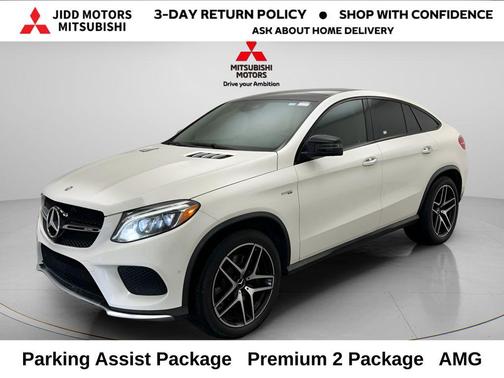 Diamond White 2017 Mercedes-Benz AMG GLE 43 Coupe 4MATIC