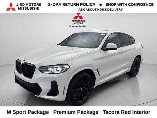 Alpine White 2022 BMW X4 xDrive30i