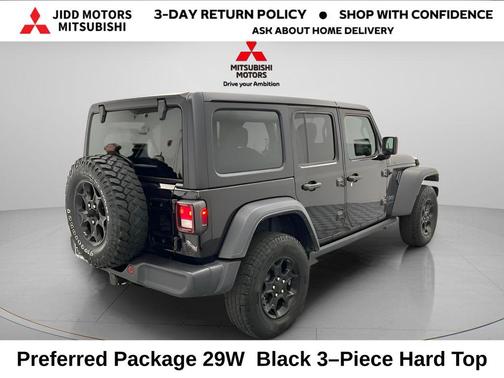 Black Clearcoat 2023 Jeep Wrangler 4xe Willys