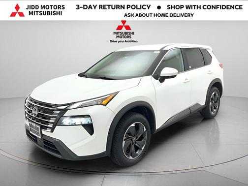 Everest White Pearl 2025 Nissan Rogue SV