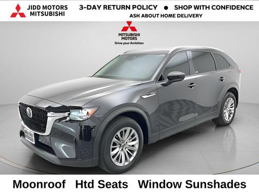 Jet Black Mica 2024 Mazda CX-90 PHEV Preferred