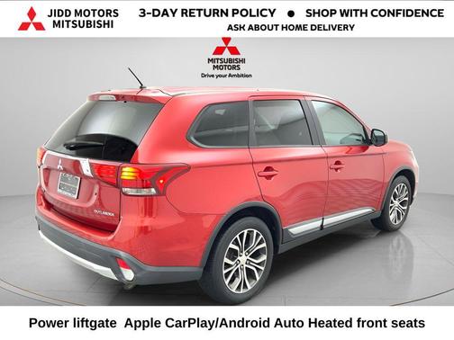 Rally Red Metallic 2016 Mitsubishi Outlander ES