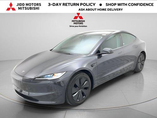 Stealth Grey 2024 Tesla Model 3 Long Range