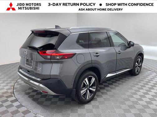 Gun Metallic 2021 Nissan Rogue Platinum