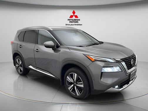 Gun Metallic 2021 Nissan Rogue Platinum