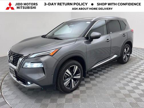 Gun Metallic 2021 Nissan Rogue Platinum