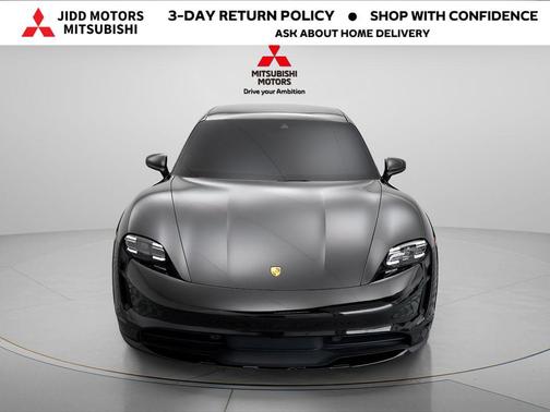 Black 2022 Porsche Taycan 4