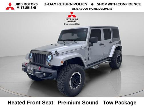 Billet Silver Metallic Clearcoat 2015 Jeep Wrangler Unlimited Freedom Edition