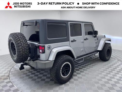 Billet Silver Metallic Clearcoat 2015 Jeep Wrangler Unlimited Freedom Edition