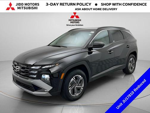 Ash Black 2025 Hyundai TUCSON Hybrid Blue