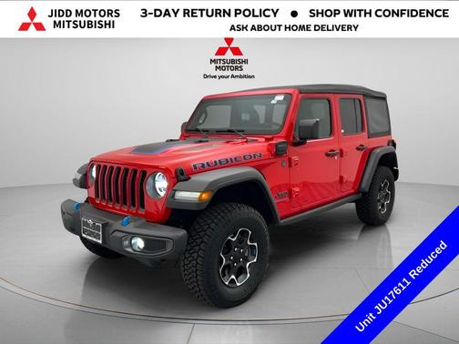 Firecracker Red Clearcoat 2023 Jeep Wrangler 4xe Rubicon