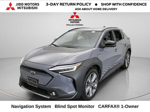 Harbor Mist Gray Pearl 2023 Subaru Solterra Limited