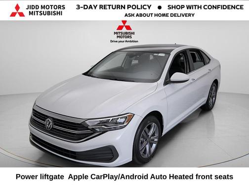 Opal White 2024 Volkswagen Jetta 1.5T SE