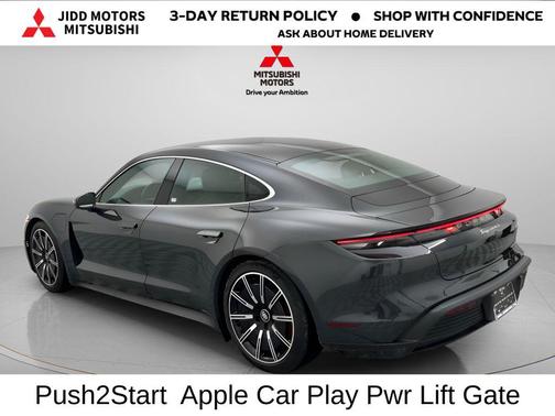 Volcano Grey Metallic 2022 Porsche Taycan 4S