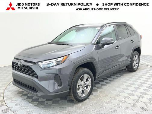 Magnetic Gray Metallic 2025 Toyota RAV4 Hybrid XLE