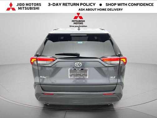 Magnetic Gray Metallic 2025 Toyota RAV4 Hybrid XLE