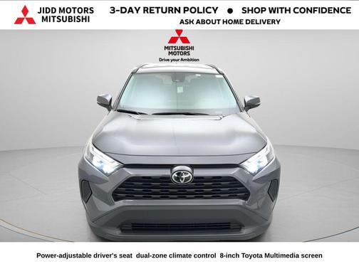 Magnetic Gray Metallic 2025 Toyota RAV4 Hybrid XLE