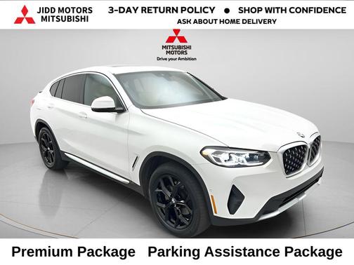 White Metallic 2025 BMW X4 xDrive30i