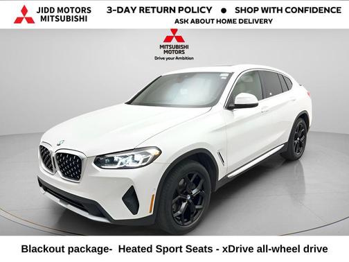 White Metallic 2025 BMW X4 xDrive30i