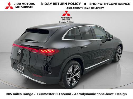 Obsidian Black Metallic 2023 Mercedes-Benz EQE 350+ Base