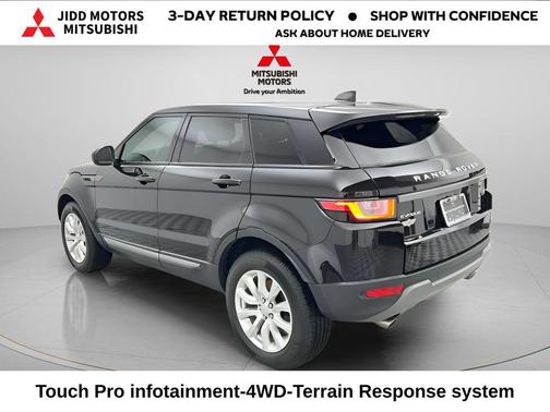 Black Metallic 2017 Land Rover Range Rover Evoque SE