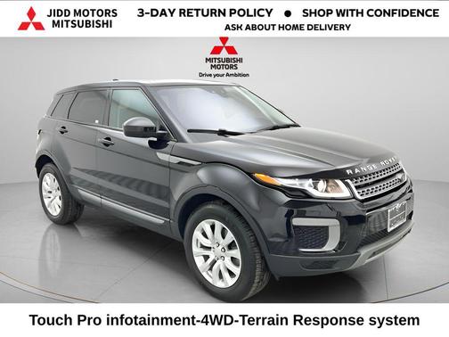 Black Metallic 2017 Land Rover Range Rover Evoque SE
