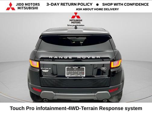 Black Metallic 2017 Land Rover Range Rover Evoque SE