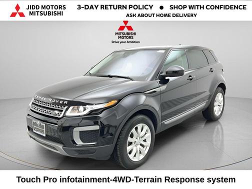 Black Metallic 2017 Land Rover Range Rover Evoque SE