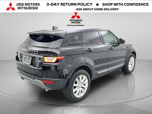 Black Metallic 2017 Land Rover Range Rover Evoque SE