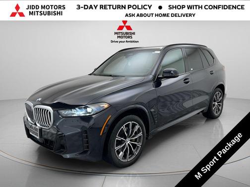 Black 2025 BMW X5 xDrive40i